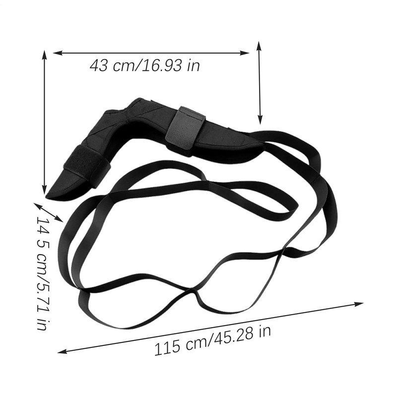 Stretch Strap, Yoga Straps for Stretching, Exercise Bands Adjustable Resistance