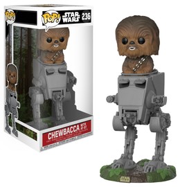 Funko POP! Deluxe: Star Wars - Chewbacca in at-ST Collectible Toy