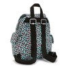 Kipling CITY PACK MINI Small backpack, Abstract Print (White)