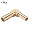 sourcing map Hose Adaptor 90 Degrees 10 mm to 8