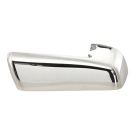 KarParts360 For Chevy Silverado 1500 LTD 2022 Mirror Cover Passenger Side | Chrome | Non-Towing | Crew Cab/Extended Cab | Replacement For GM1327120 | 84732162