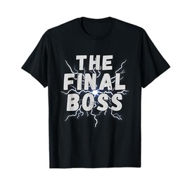 THE FINAL BOSS, ROCK LIGHTNING, WRESTLING, ROCK FINAL BOSS T-Shirt