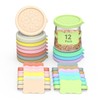 Sophico Oui Yogurt Jar Lids Silicone, 12 Pack Leak Proof