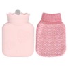 Mini Hot Water Bottle Bag Warm Hand Feet Warmer Water
