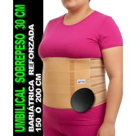 Faja Umbilical 30 Cm Para Sobrepeso - Hernia De Ombligo
