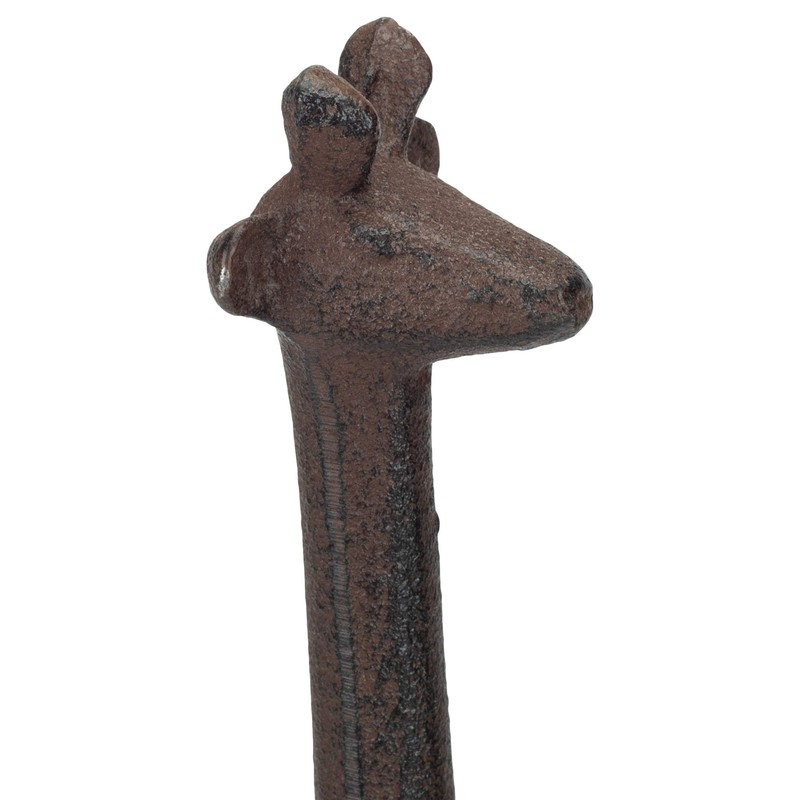 47th & Main Cast Iron Paper Towel Holder, 17-Inches Tall,