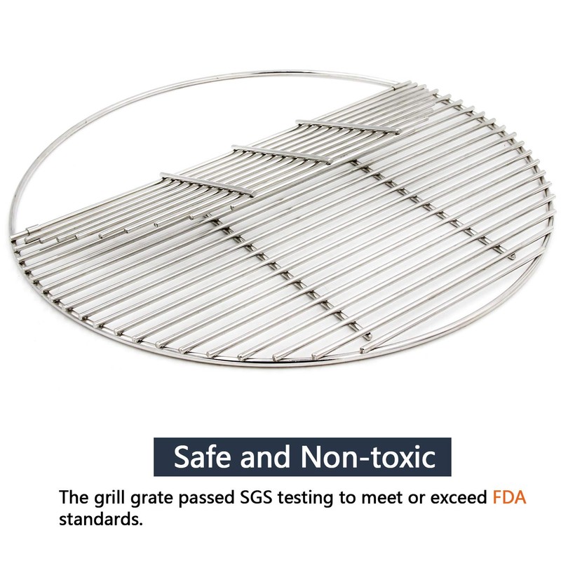 Hongso 18.5" SUS304 Round Cooking Grid Grates for Large Big