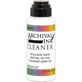 Ranger Ink Cleaner - 2oz, Non-Toxic Cleaner for Inks,1Pkg