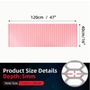 AggAuto 47"x16" ABS Plastic Universal Car Grill Mesh, Automotive Grille