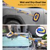 anngrowy 56.7" Car Wash Brush Mop Kit Mitt Sponge with