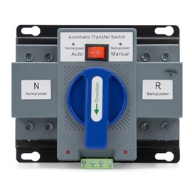 110V 63A 2P Automatic Transfer Switch, Dual Power Automatic Transfer Switch 50HZ/60HZ, Generator Changeover Switch
