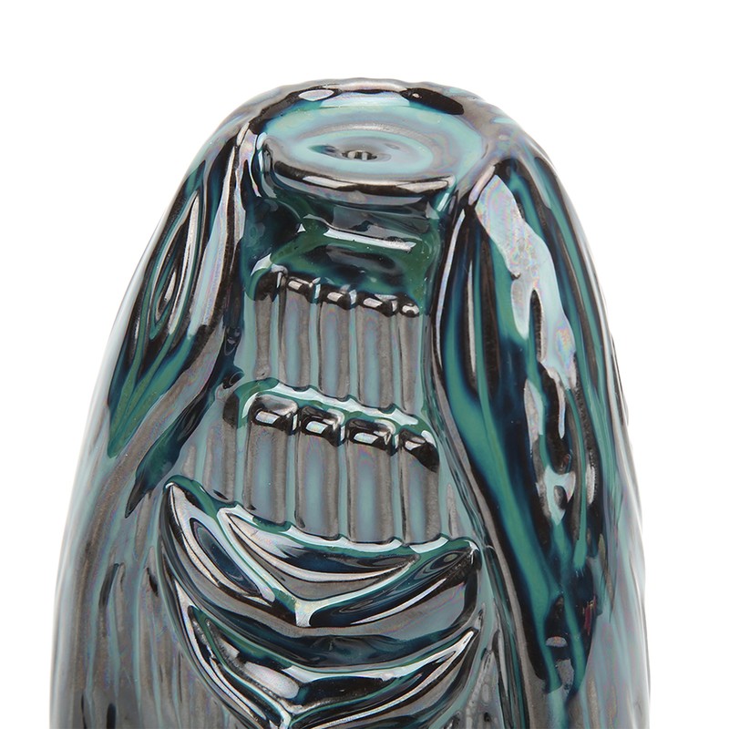 Backflow Incense Burner Ceramic Material Exquisite Unique Glazed Design Waterfall