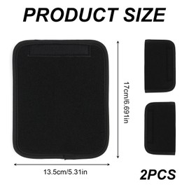 kwinfei 2PCS Baby Stroller and Car Seat Strap Covers Soft Seatbelt Shoulder Pads for Infants, Newborns, and Toddlers,Universal Fit Cushion for Pushchairs, Prams, Carriers,Comfortable and Washable