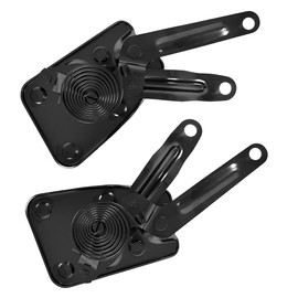 Hood Hinge Pair - Driver and Passenger Side For 1956 Ford F-100 Pickup Truck