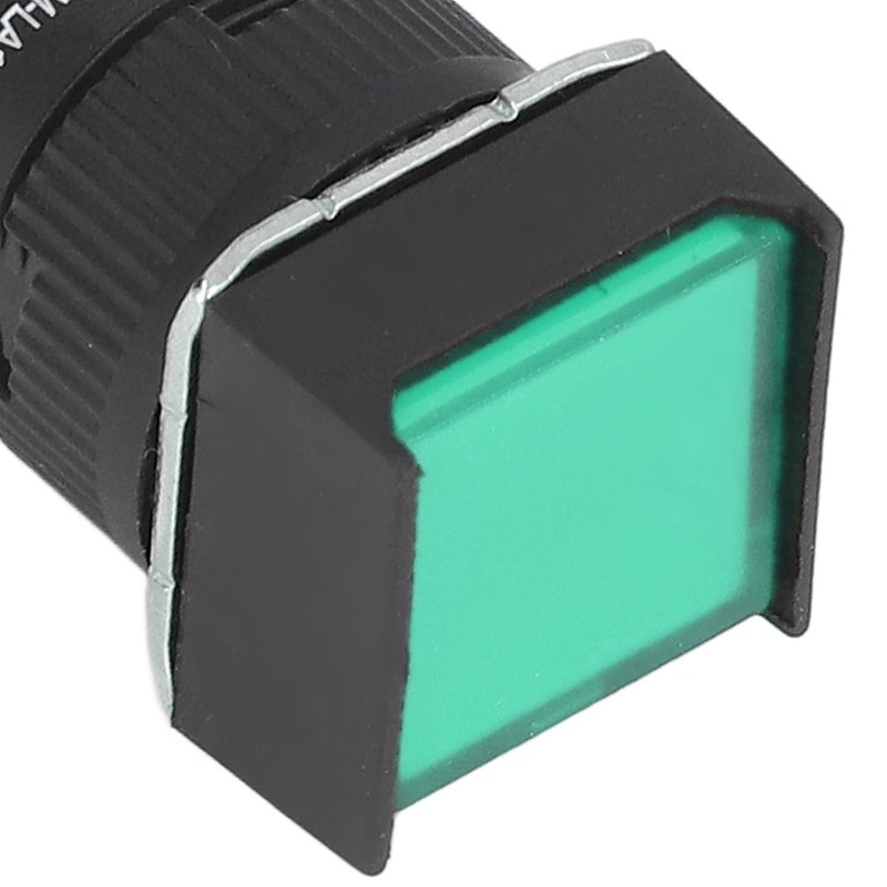 25PCS Push Button Switch with Light 16mm Square Self Locking
