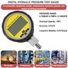 Digital Hydraulic Pressure Gauge 10000 PSI/700BAR with 1/4-Inch NPT Connector,