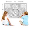 Young N Refined 2 Pack of Giant Coloring Posters of