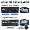 HoogaLife Nurse Bag for Work - Waterproof, Lightweight, Large Portable