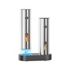 Cavir Electric Salt and Pepper Grinder Set with Charging Base,Upgraded