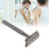 Manual Beard Blade Trimmer Double Edge Waterproof Safety Manual Beard
