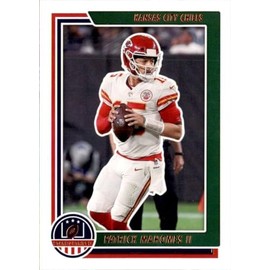 2021 Chronicles Stars & Stripes Football #STSPMA Patrick Mahomes Football Card Kansas City