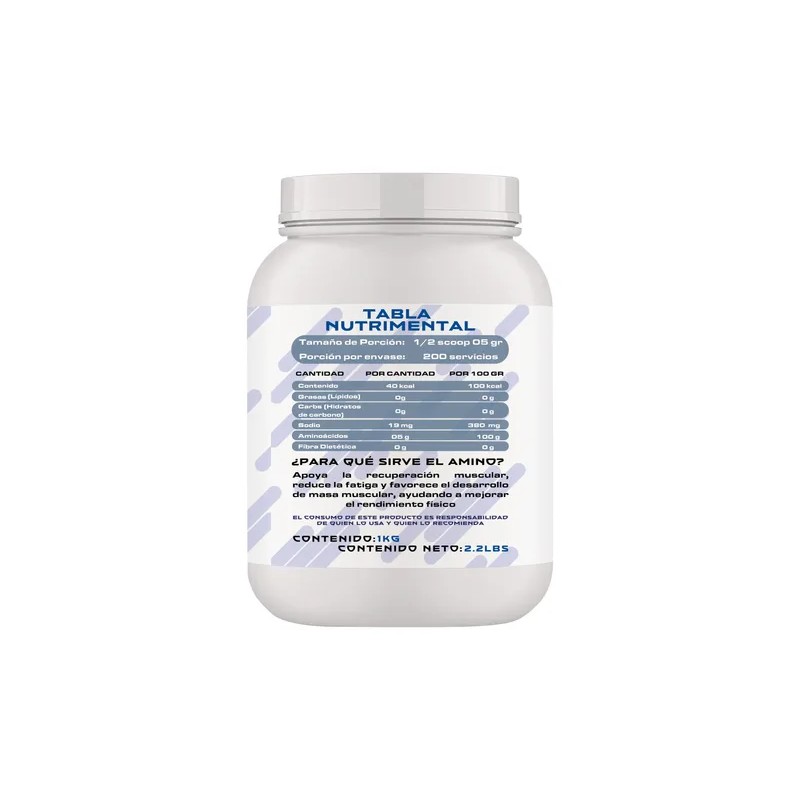Aminoacidos Beast Form De 1kg De 100 Servis En Polvo