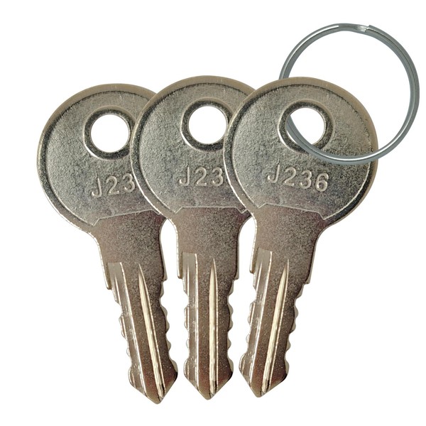 J236 J236-A J-236 Door Lock Keys Replacement for RV Motorhome