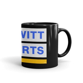 MSNBC Gear Alex Witt Reports Black Mug