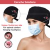 HaiFafafaing Adjustable Scrub Cap Satin Lined Scrub Hat for Women