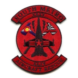 South Metro Fire Rescue Department Station 35 44 ARFF CFR Patch Colorado CO