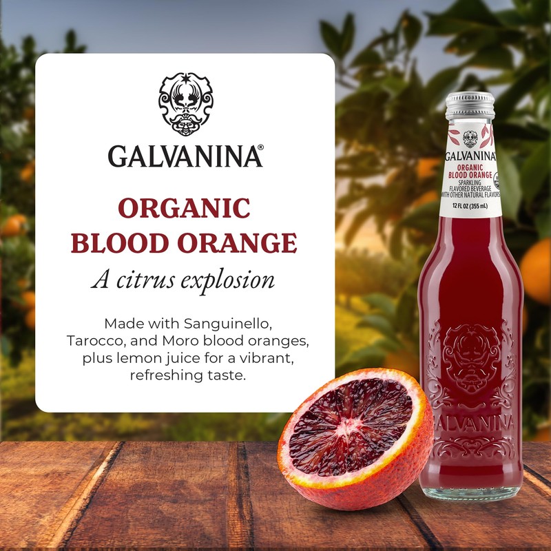 Galvanina - Blood Orange With Pulp - Premium Organic Italian