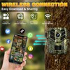 Sovonix Trail Camera WiFi Bluetooth with App, 48MP 1080P Wildlife