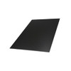 Aluminium sheet strips, black, aluminium Ral 9005 deep black, 1.0