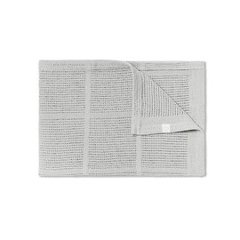 MORI Baby Premium Breathable Bamboo-Cotton Blanket in Grey– Ideal for Swaddling Newborn Boys and Girls – Perfect for Year-Round Comfort – 70 x 100 cm