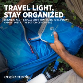 Eagle Creek Pack-It Specter Packing Cubes Set XS/S/M - Durable, Ultra-Lightweight and Water-Resistant Ripstop Fabric Suitcase Organizer Bags for Clothing and Gear, Brilliant Blue