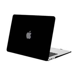 MOSISO Ultra Slim Plastic Hard Shell Snap On Case Cover Compatible with MacBook Air 11 Inch (A1370 & A1465), Black