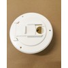 Valterra White Electric Power Cord Small Round Cable Hatch 3"
