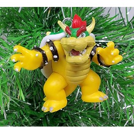 Mario Bowser Ornament (Unique Shatterproof Design)
