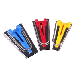 NOLITOY 3PCS Bias Tape Maker Set Fabric Quilting Tool for DIY Patchwork Sewing Create Custom Bias Binding Quickly for Bags Napkins and Scarves