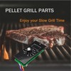 Lazycloud Thermostat Control Board for Wood Grills, with PB700, 340,