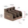 Hyskore #30002 3 Gun Modular Pistol Rack, Black