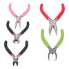 5Pcs Pliers Kit Diagonal Flat Nosed Bail Making Jewelry Pliers