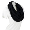 Gloop 01122-01123-P Women's Elegant Plain Loop Scarf, Tube Scarf, Plain