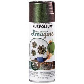 Rust-Oleum Imagine Craft & Hobby Color Shift Spray Paint Blue Galaxy Green Copper