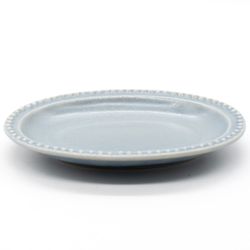 Mino Ware 513-0104 Oval Oval Small Plate, Approx. 5.1 x
