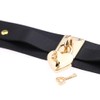 Umiwe Women's Choker, Collar, Padlock, Ring, Necklace, Fashionable, Cute Accessory,
