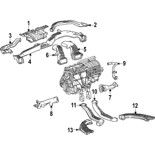 GM Genuine GM Defroster Panel 26496507