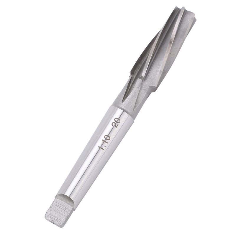 1:10 Taper Shank Spiral Reamer 17x50x22mm High Accuracy High Speed