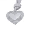 ANCLLO 2pcs Lovely Heart Shape Window Curtain Tie Rope Tieback