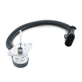 6691498 Fuel Shut Off Solenoid 1503ES-12A5UC4S 6691313 1G925-60011 for Bobcat Skid Steer 425 428 430 435 325 328 329 Bobcat Excavator S205 S510 S530 S130 S150 S160 S175 12VDC